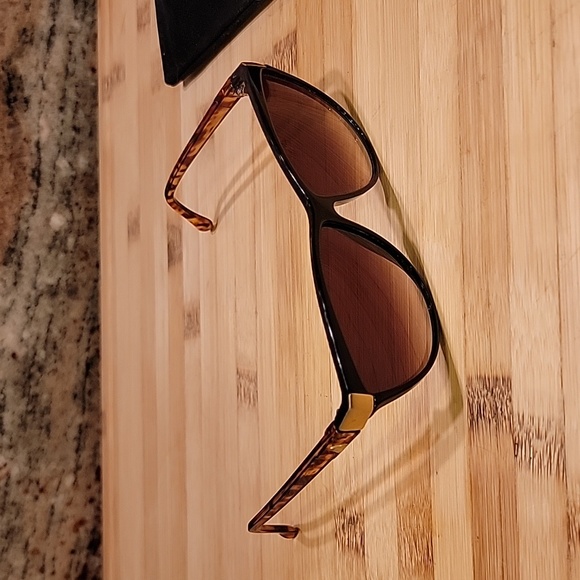 liz clayborne tortoise shell sunglasses glasses frames - Picture 2 of 7